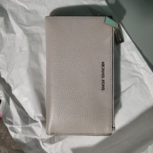 Michael Kors Adele Leather Smartphone Wristlet